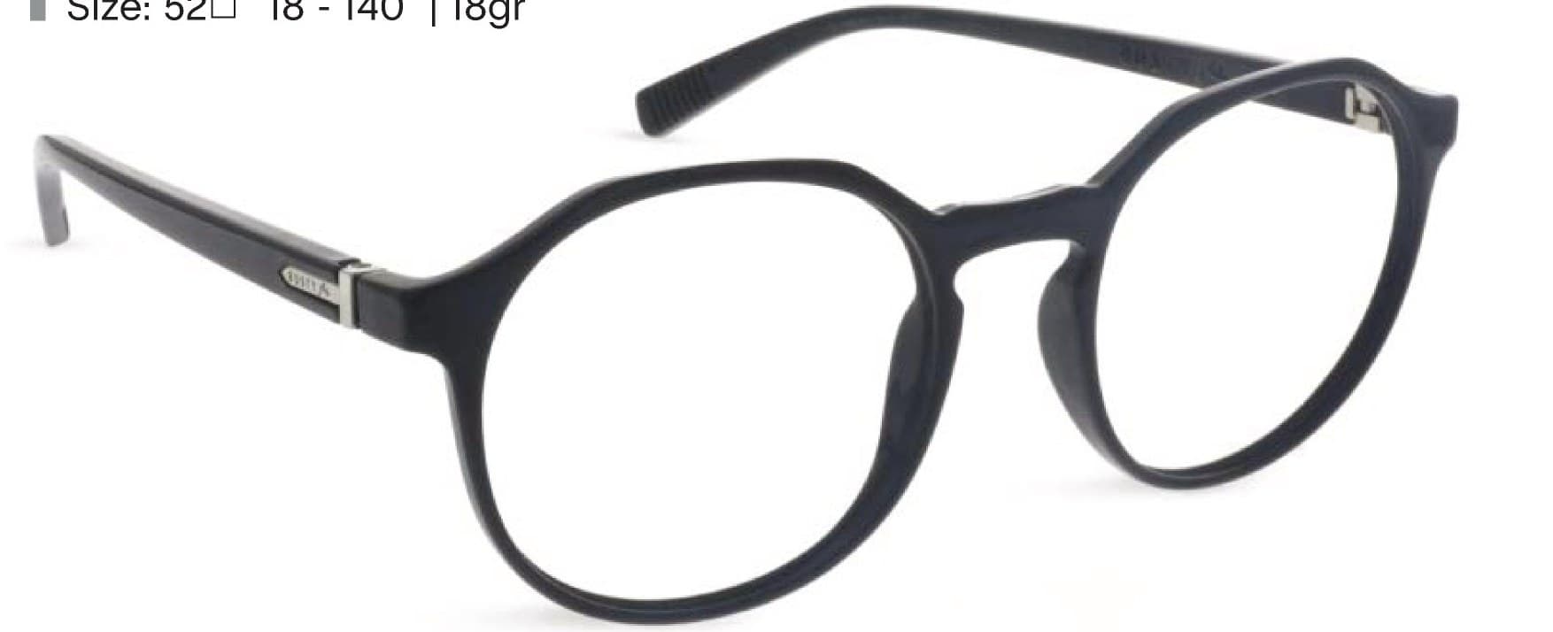 Armazón de receta Rusty Blica SBLK OPTICAL*, armazón de g-flex con patillas flexibles