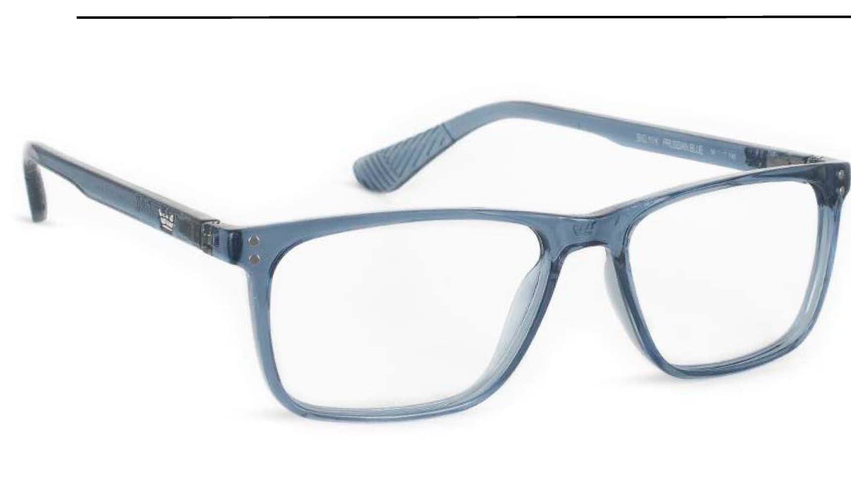 Armazón de receta Vulk Big NIK PRUSSIAN BLUE OPTICS *, armazón de g-flex, sistema de bisagras flexo