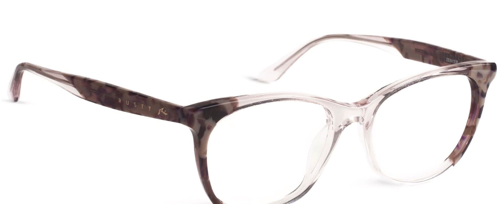 Armazón de receta Rusty Zenyer C3 OP B CUT (BCT), armazón de acetato laminado hecho a mano