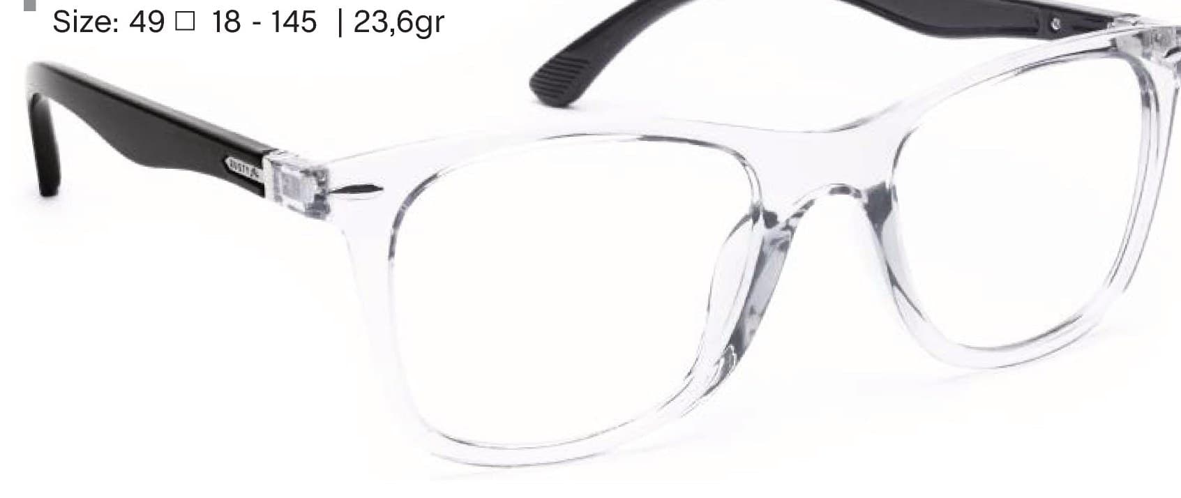 Armazón de receta Rusty Patien 669K-SBLK OPTICAL *, armazón de g-flex, patillas flexibles