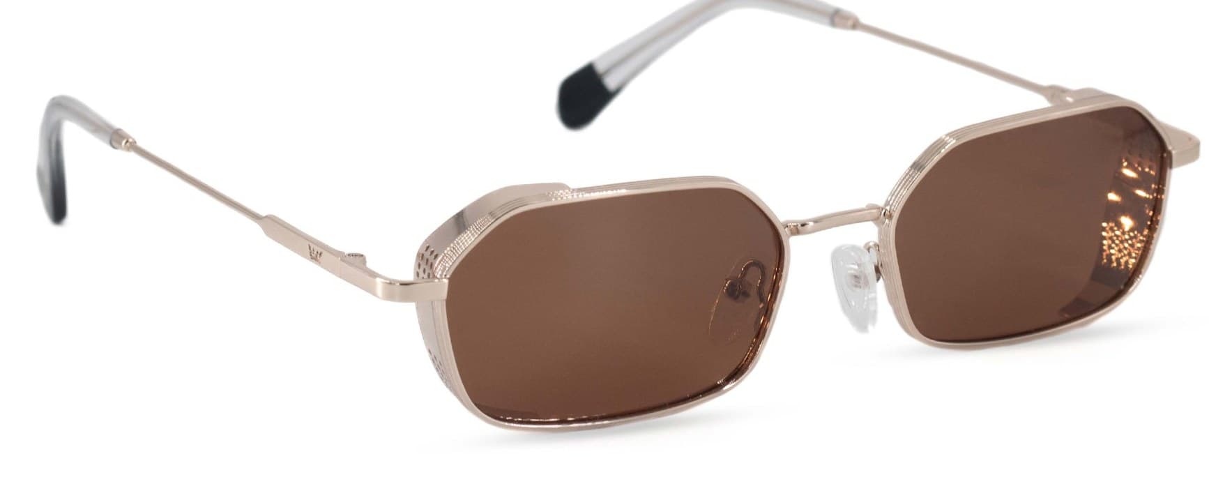 Anteojos de sol Vulk Tacket LG/UB18 POLARIZED, armazón de metal con bisagra de acero inoxidable