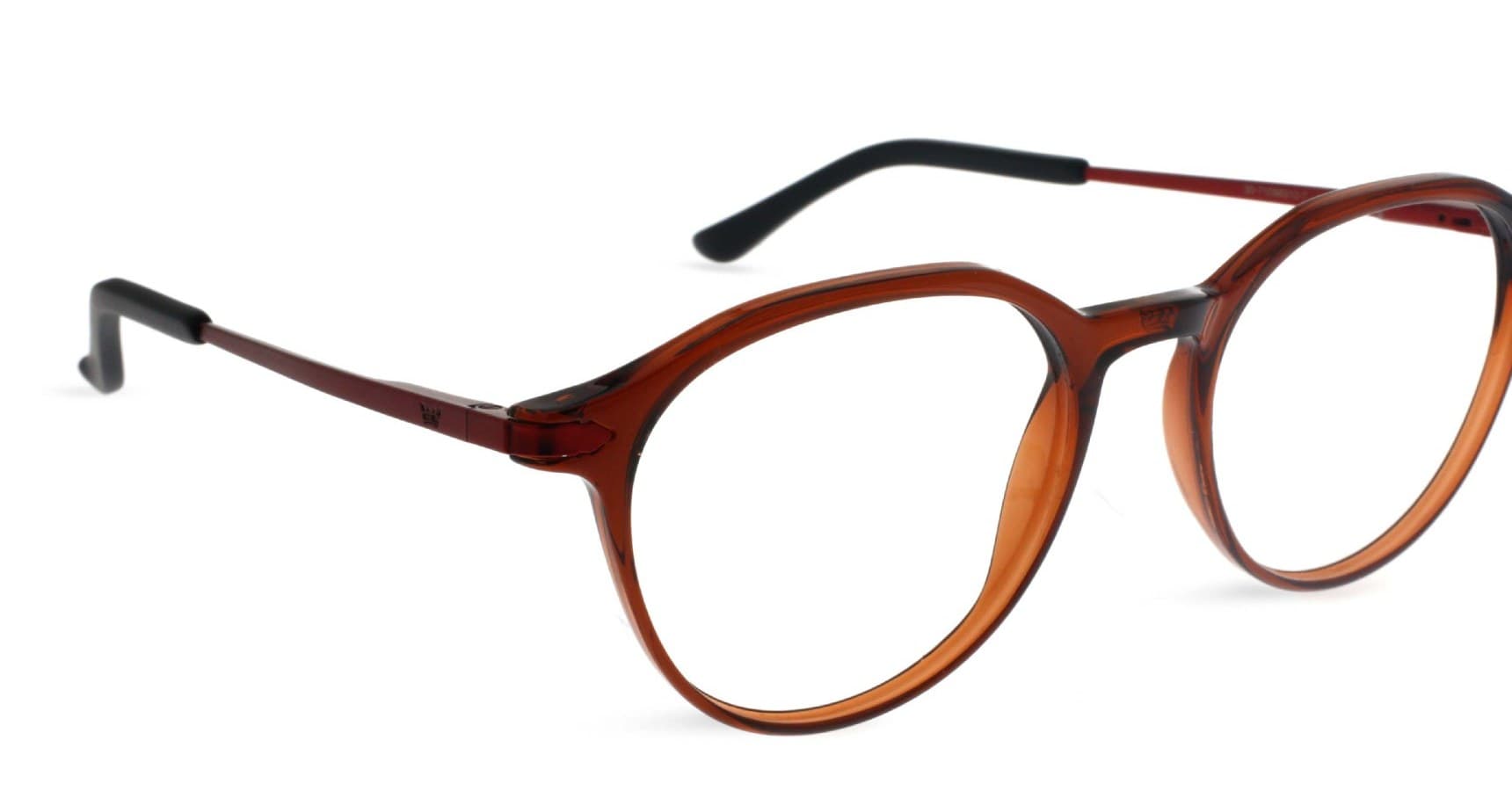 Armazón de receta Vulk Disot D.BROWN-256 OPTICS *, armazón de g-flex, patilla de monel con flex, terminal de acetato hecho a mano