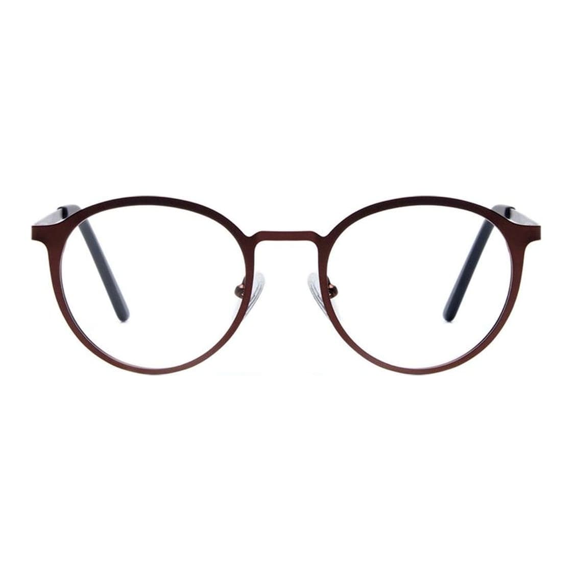 Armazón de receta Rusty Ther M020 OP B CUT (BCT), armazón de metal, patillas de metal con terminales de acetato hechas a mano