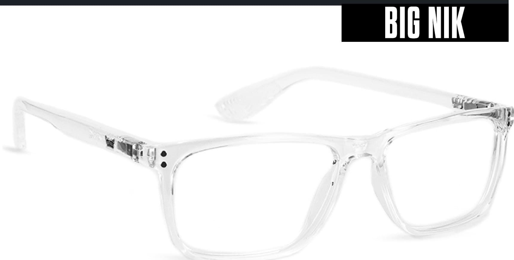 Armazón de receta Vulk Big NIK CRY OPTICS *, armazón de g-flex, sistema de bisagras flexo