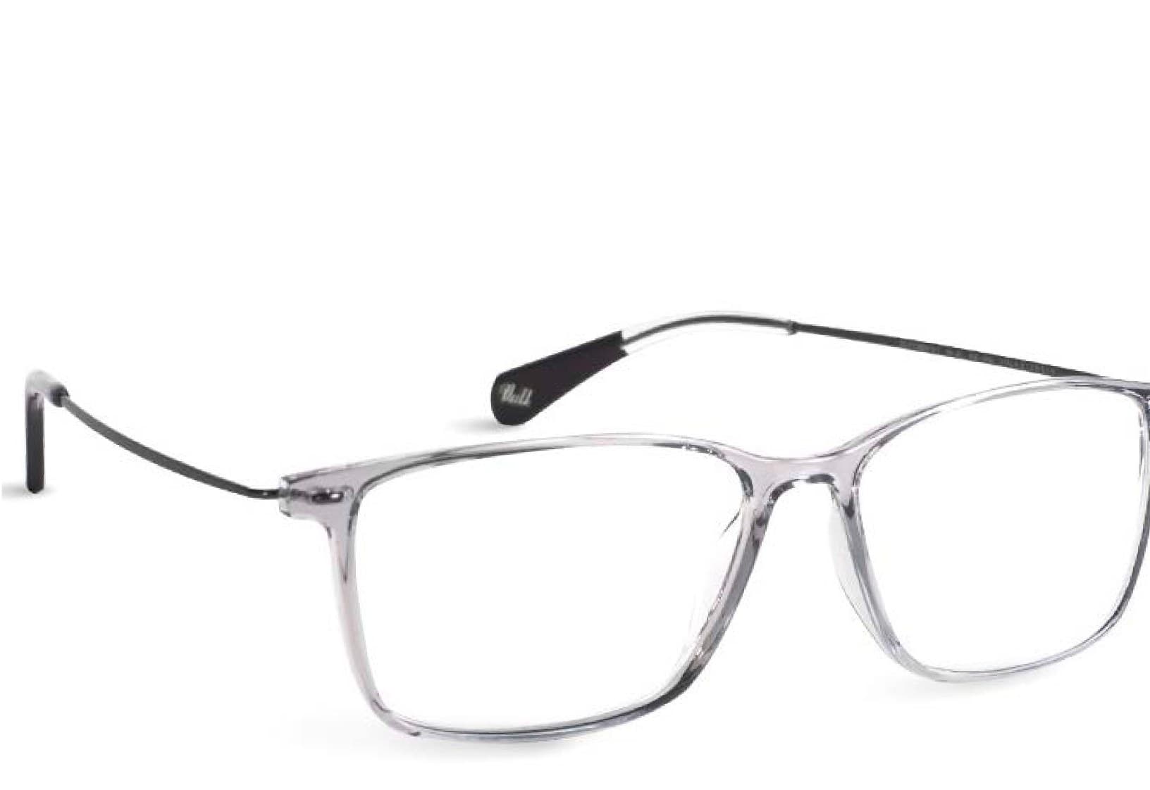 Armazón de receta Vulk Dess L.BLUE-GUN OPTICS *, armazón de g-flex, patillas de monel con terminal de acetato laminado hecho a mano
