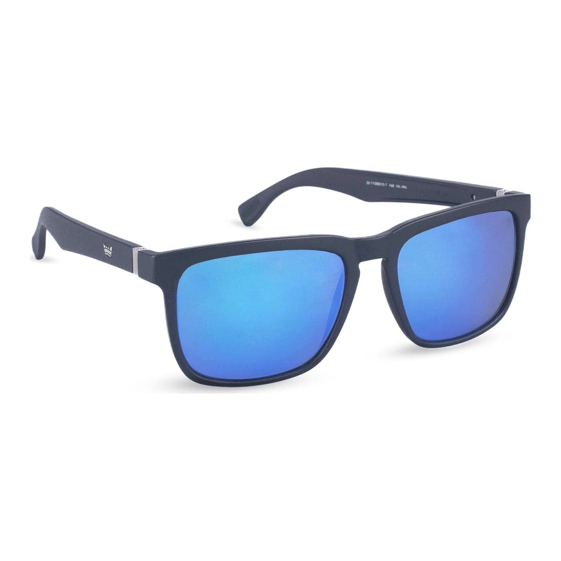 Anteojos de sol Vulk Arvin MDBLU/REVO BLUE *, armazón de g-flex, sistema de bisagras flexo, foto 2