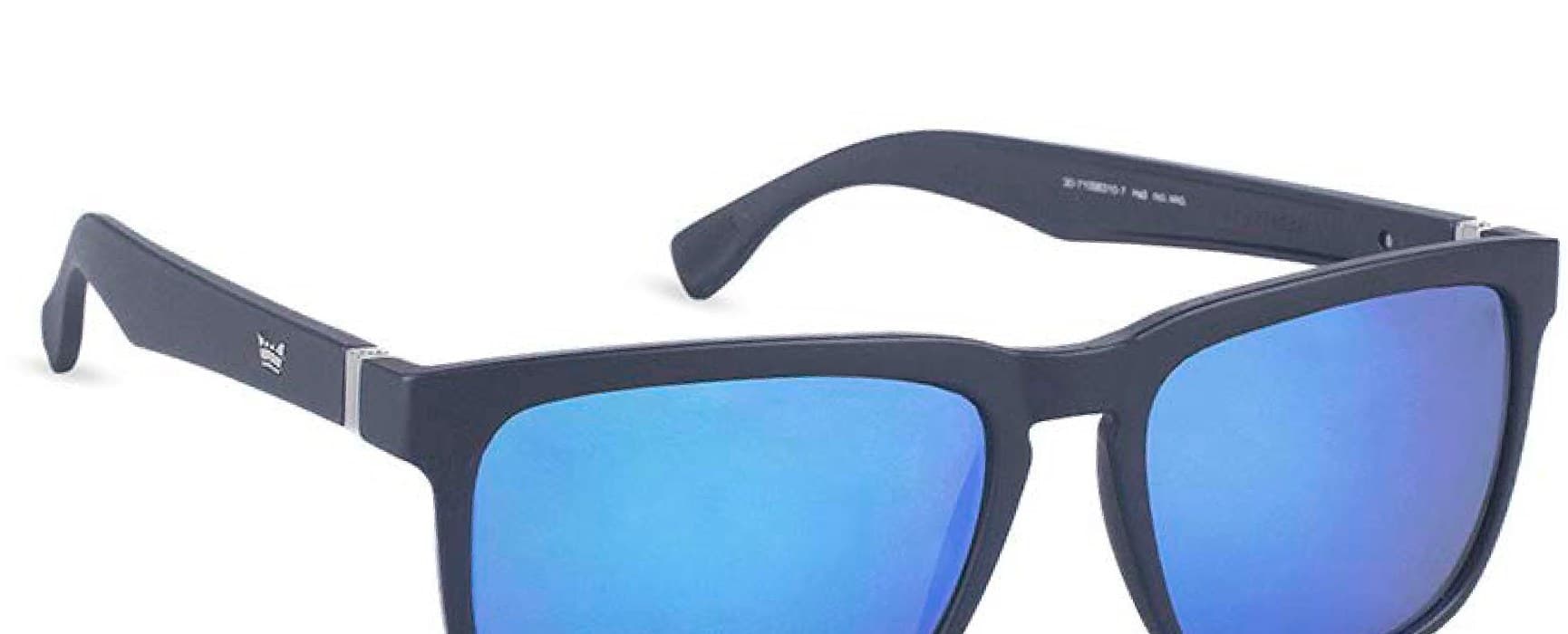 Anteojos de sol Vulk Arvin MDBLU/REVO BLUE *, armazón de g-flex, sistema de bisagras flexo